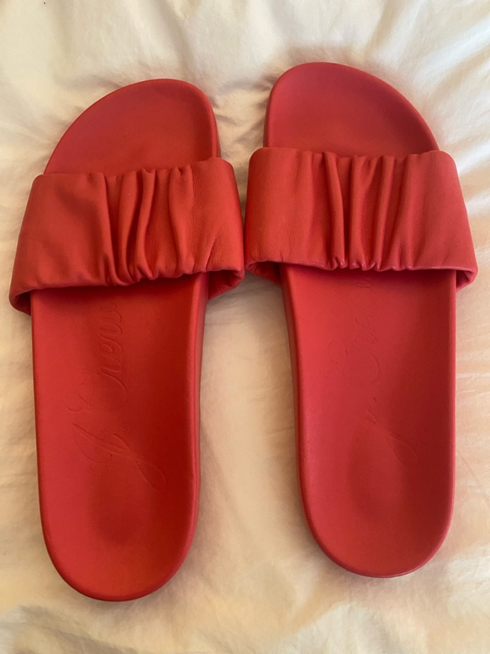 Womens pink rose colored sandal